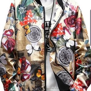 DIMUSI Mens Jackets Spring Autumn Fashion Mens Hip Hop Anorak Coats Men Stand Co